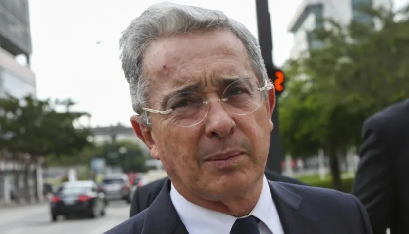 Álvaro Uribe Vélez, expresidente de Colombia.