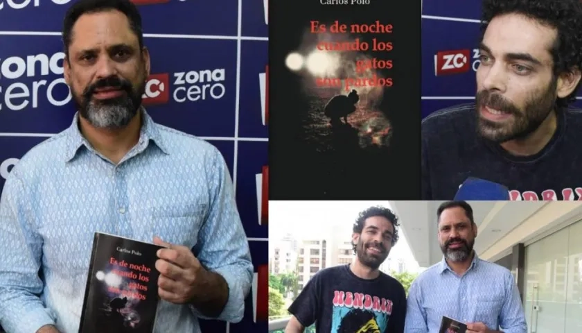 Carlos Polo lanza su nueva novela este jueves en La Cueva, con la música de Carlos Roldán.