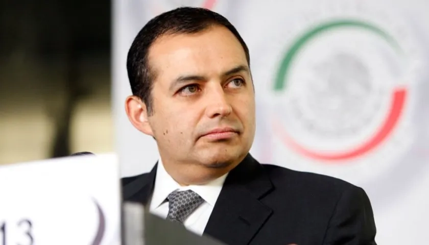 El presidente del Senado mexicano, Ernesto Cordero.
