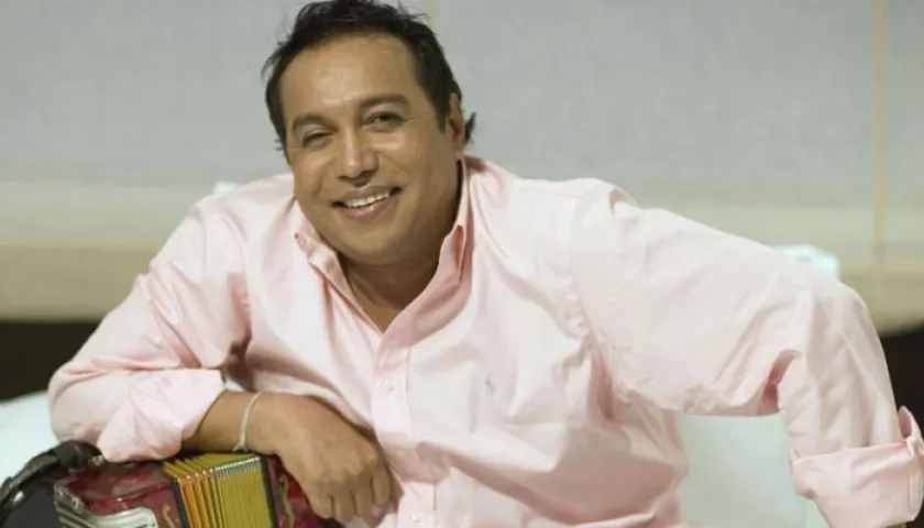 El cantante Diomedes Díaz.
