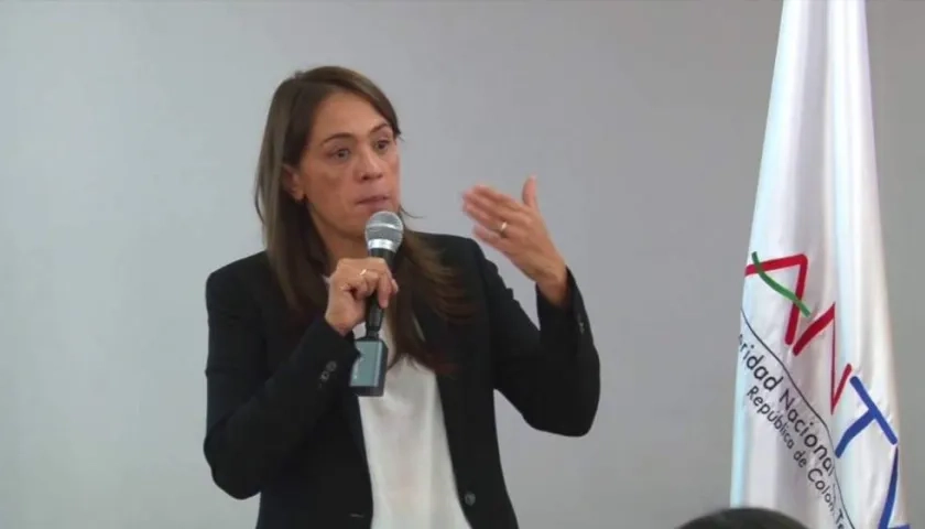  Ángela María Mora Soto, directora de la Autoridad Nacional de Televisión (ANTV).