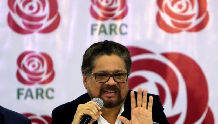 Iván Márquez, segundo al mando de las FARC.