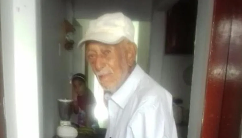 Víctor Julio Molino, adulto mayor desaparecido.