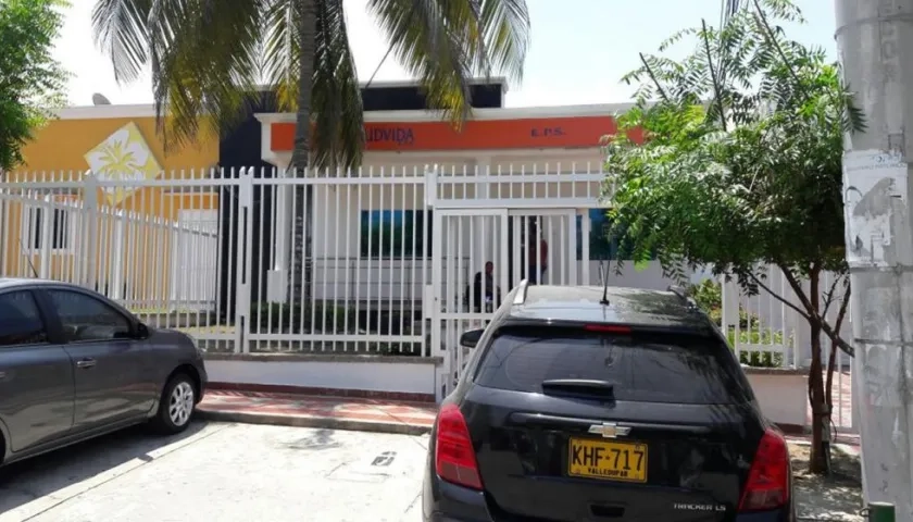 Sede de Saludvida en Barranquilla.