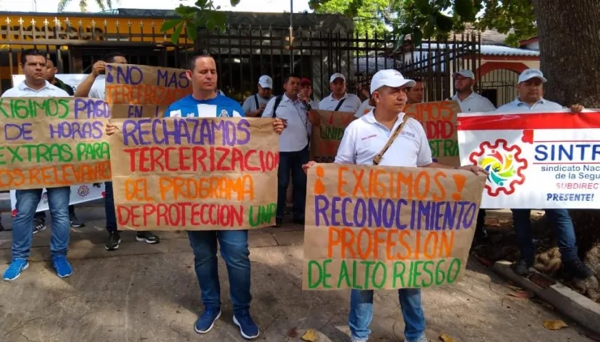 El Sindicato Nacional de Trabajadores de la Seguridad en Colombia (Sintrasecol)