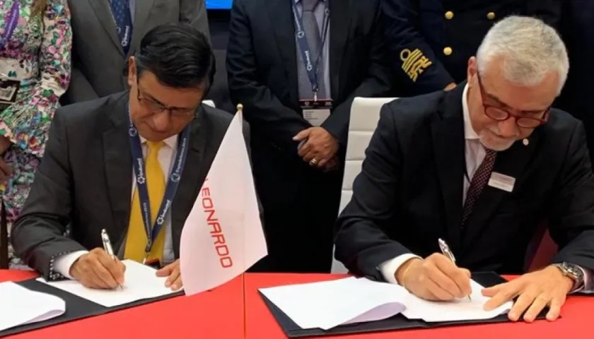  Las empresas firmaron un memorando de entendimiento para promover proyectos de colaboración como la venta de soluciones en el campo de los sistemas de defensa aérea.