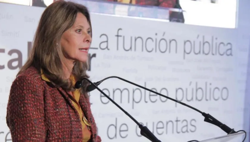 Marta Lucía Ramírez, Vicepresidenta de la República.