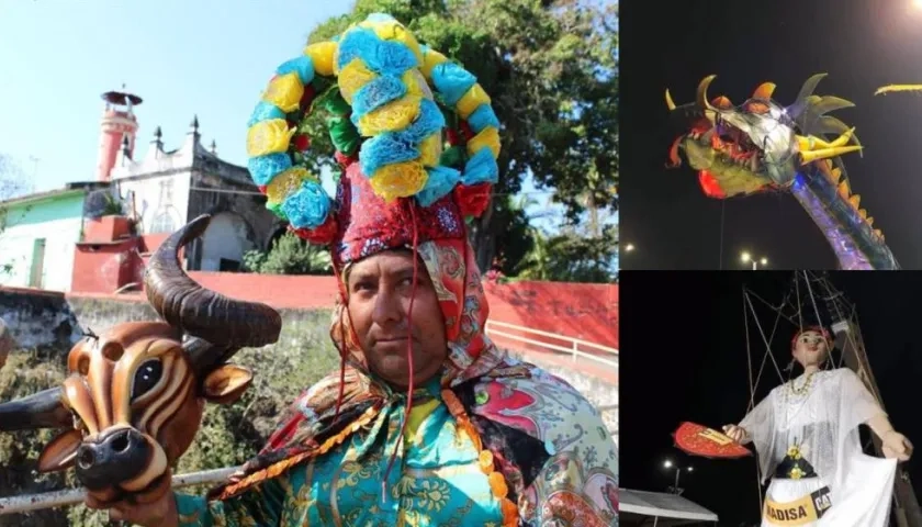  El carnaval de Veracruz de los 500 años llegó este domingo a su máximo esplendor.