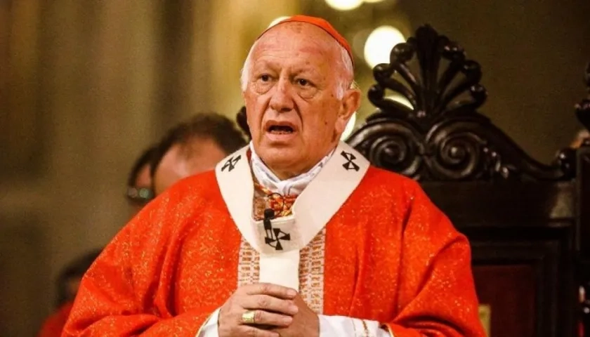 Ricardo Ezzati, arzobispo de Santiago de Chile.