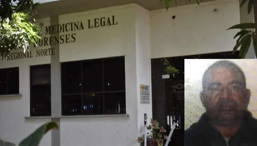 El cuerpo de Gilberto Antonio Gerónimo Márquez fue llevado a Medicina Legal.
