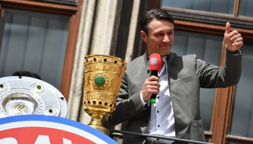 El técnico del Bayern Múnich, Niko Kovac.