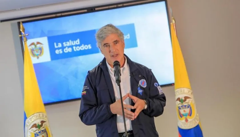 Juan Pablo Uribe Restrepo, ministro de Salud.