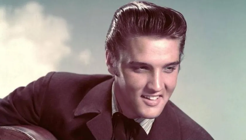Elvis Presley, 'Rey del Rock and Roll'.