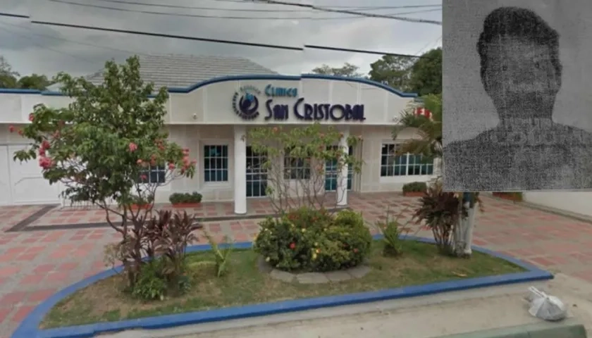 La mujer llegó sin signos vitales a la Clínica San Cristóbal de Galapa.