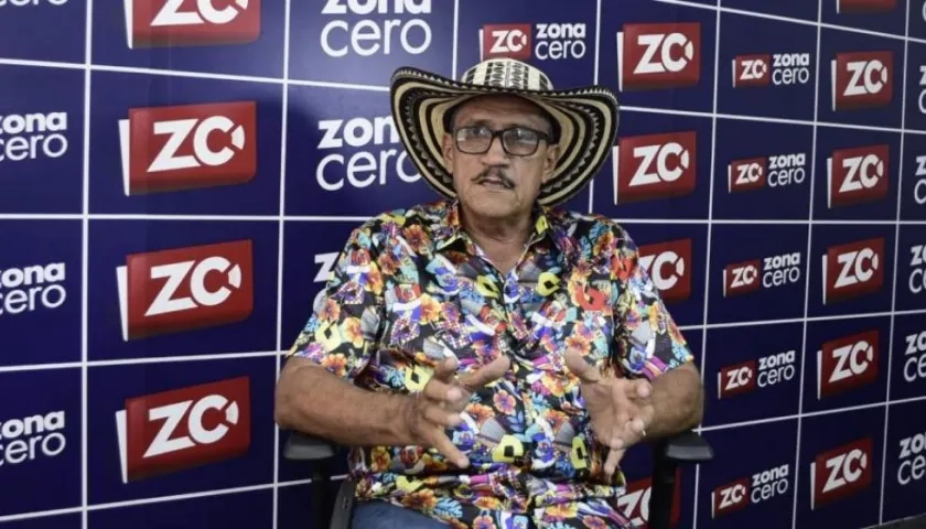 Edgar Blanco, director del Carnaval de la 44.