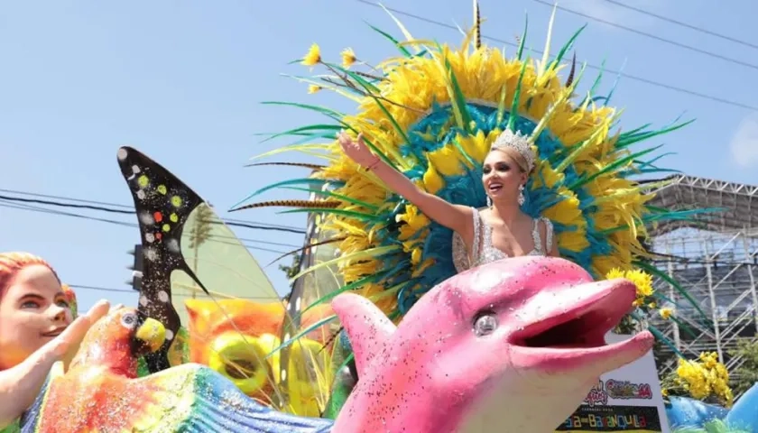 La Reina del Carnaval de la 44, Andrea Henríquez