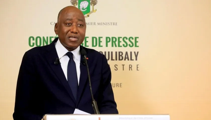  Amadou Gon Coulibaly, primer ministro de Costa de Marfil.