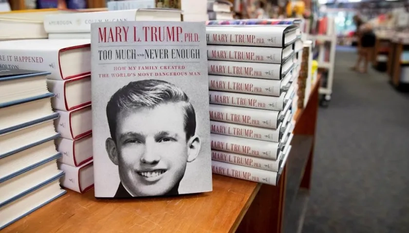 El libro que escribió la sobrina de Donald Trump.
