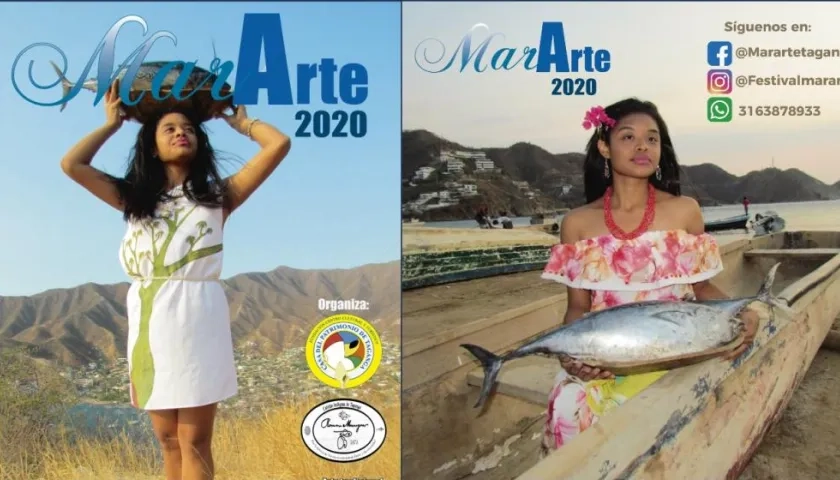 Afiche promocional de MarArte 2020.