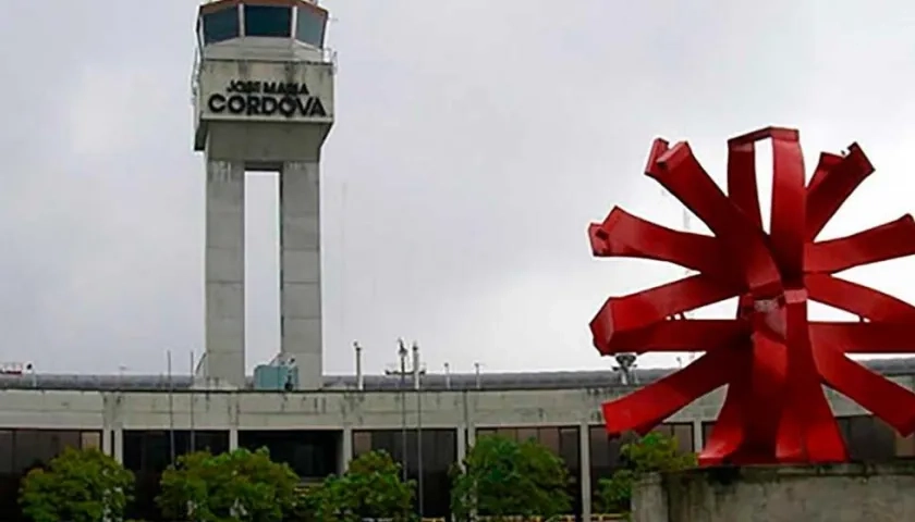 Aeropuerto José María Córdova de Rionegro.