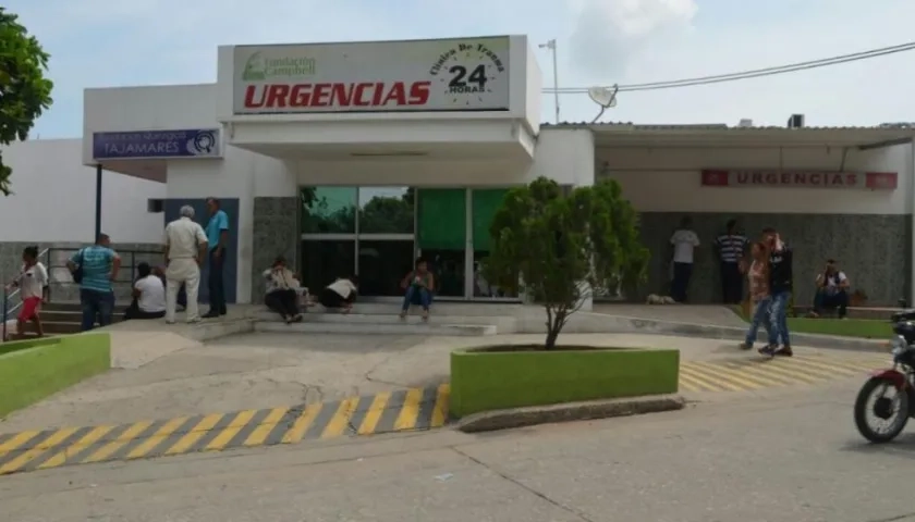 Renso David Conde Urbina falleció en la clínica Campbell de Barranquilla.