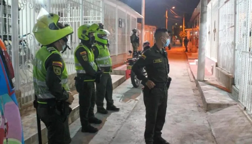 Operativos de la Policía y Ejército en Soledad.