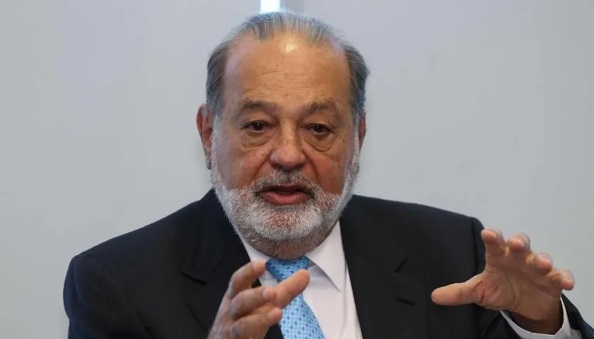 Carlos Slim, empresario mexicano.
