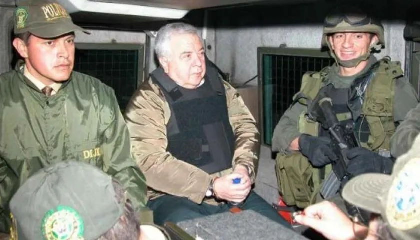 El narcotraficante colombiano Gilberto Rodríguez Orejuela.