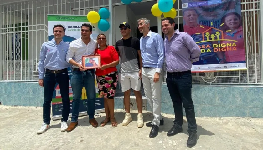Visita del viceministro de Vivienda(e), Édgar Picón a la ciudad de Barranquilla.