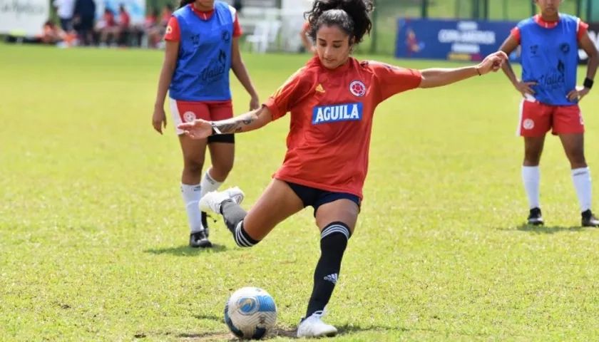 Liana Salazar, jugadora de Colombia. 