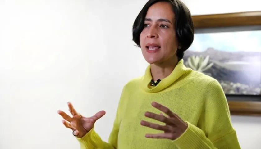  Susana Muhamad, ministra de Ambiente y Desarrollo Sostenible.