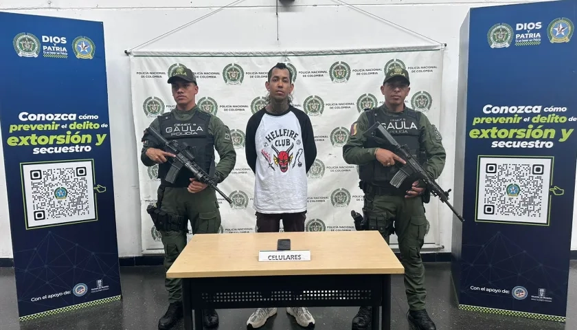 Guelmin Lizardo Niebles Peña, alias 'Tato', capturado.