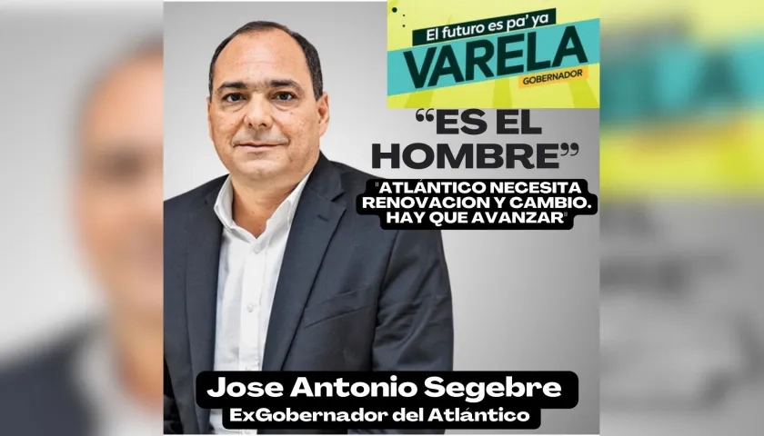 José Antonio Segebre apoya a Alfredo Varela.