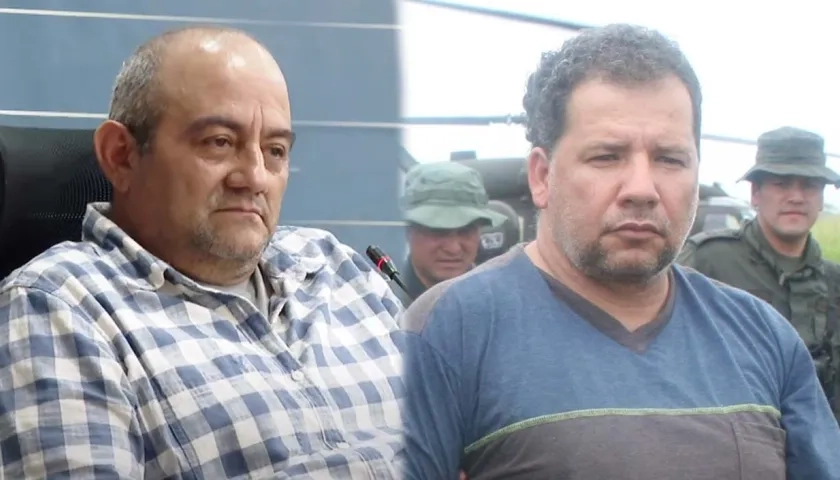 Dairo Antonio Úsuga, alias 'Otoniel' y Daniel Rendón Herrera, alias ‘Don Mario.