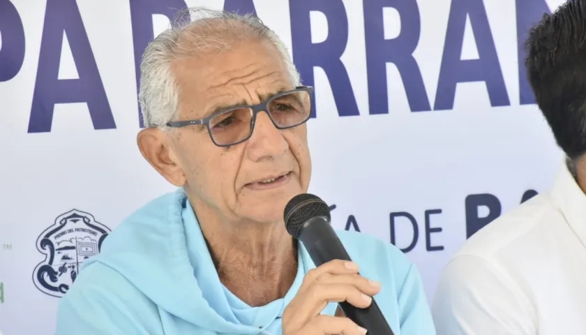 Juan Abuchaibe, presidente de la Liga de Tenis del Atlántico.