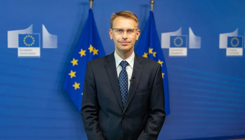 Peter Stano, portavoz del alto representante de la UE para Asuntos Exteriores y de Seguridad
