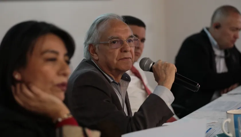 Ministro de Hacienda, Ricardo Bonilla. 