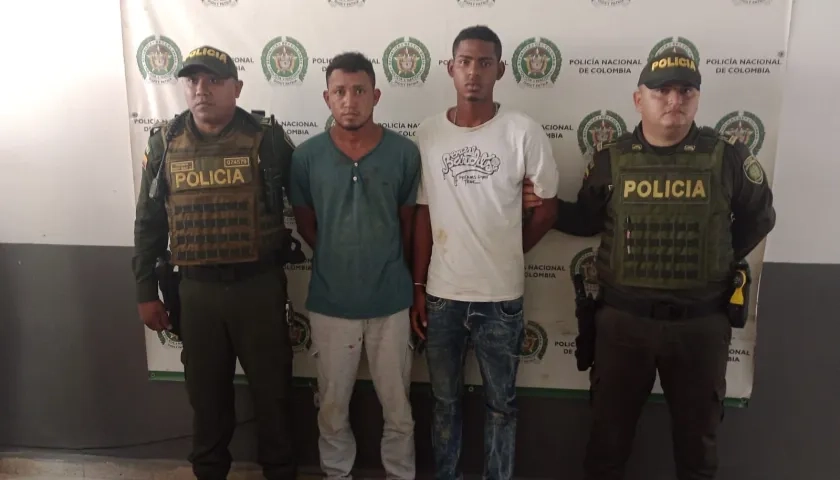 Jesús Mercado Ahumada y Edwin Palmera Girado, capturados