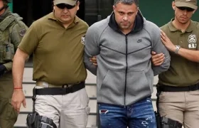 Richard Riquelme Vega fue capturado en un hotel, cuando estaba en compañía de una de sus esposas colombianas.