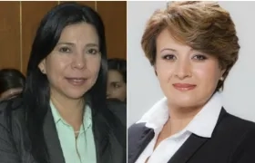 Senadora Yamina Pestana y Representante Tatiana Cabello, congresistas.