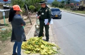 La Policía hizo controles en algunos lugares de Colombia.