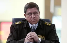 El comandante general de la Policía de Ecuador, Ramiro Mantilla.