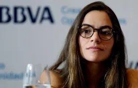 La apneista colombiana Sofía Gómez.