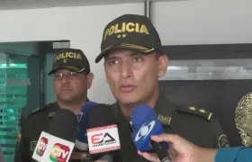 General Mariano Botero, comandante de la Policía Metropolitana.
