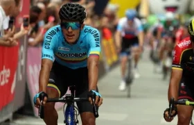 Wilmar Paredes, ciclista colombiano. 