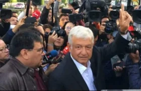 El candidato izquierdista Andrés Manuel López Obrador, favorito en todas las encuestas en México.