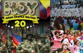 Desfile militar y actividades culturales hoy en el Festival del Río.