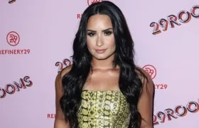 Demi Lovato, cantante.