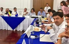 El Viceprocurador reunido con Secretario de la OEA en Cúcuta.