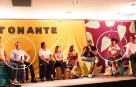 Conversatorio en el Festival Detonante en Quibdó.